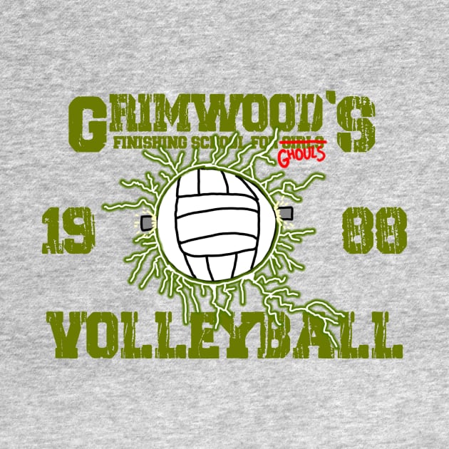 Grimwood's Volleyball- Elsa Frankenteen by ClaytoniumStudios94